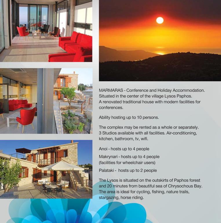 Marmaras Hotel Lysos Exterior foto